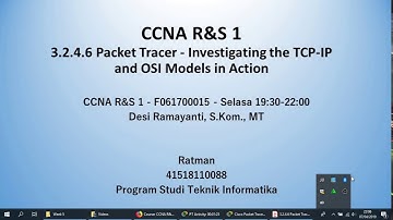 3.2.4.6 Packet Tracer - Investigating the TCP-IP and OSI Models in Action #ProdiTIUMB