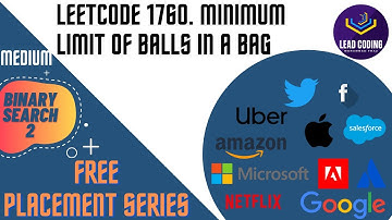 Leetcode 1760. Minimum Limit of Balls in a Bag