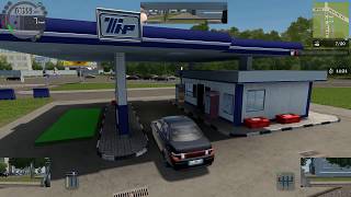 City car driving. Minimum fuel burn test. screenshot 5