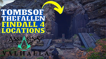 AC Valhalla FIND ALL 4 TOMBS, All 4 Tombs Locations, Tombs of the Fallen Locations ACV UPDATE 1.4.0