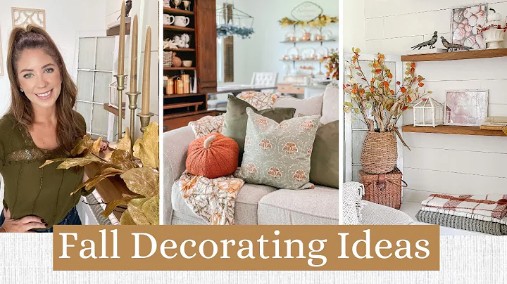FALL DECORATE WITH ME 2022  Part 2 || Fall Living ...