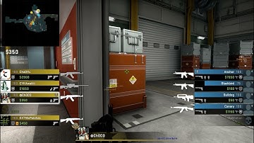 1v3 Clutch for the ACE [CS:GO MM]