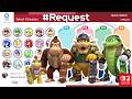 Vector VS Bowser VS Donkey Kong VS Bowser Jr MARIO Vector VS Bowser VS Donkey Kong VS Bowser Jr MARIO