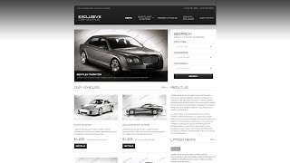 Car Rental Responsive Website Template - 44198