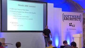 Refactoring & Design Techniques for the Test Driven Development - Roy Osherove