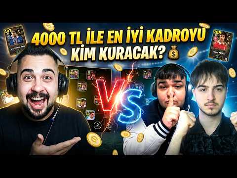 4000 TL ile En İyi Kadroyu Kim Kuracak? 💰 Kaybeden 10 Epik/Show-Time Siler! 😱 Tolga VS Arda 🔥