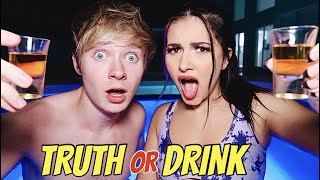 TRUTH or DRINK in the Hot Tub (EXPOSED)