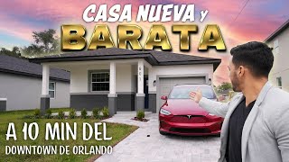 Casa Nueva Y Económica En ORLANDO FLORIDA SIN HOA Y SIN CDD A LA VENTA!