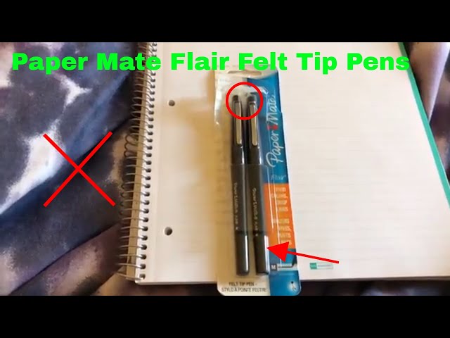 Paper Mate Flair Felt Tip Pens – the perfect journalling pen