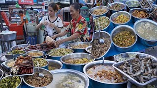 Best Street & Fast Food @Orussey  Mom Selling Various Soup, Chef Fried Rice, Noodle, Cook Fast Soup