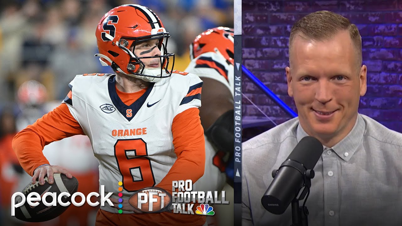 Chris Simms’ 2025 NFL Draft QB Rankings: Kyle McCord v. Quinn Ewers | Pro Football Talk | NFL on NBC