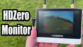 HDZERO FPV Monitor - 800 Nits With Digital & Analog FPV!
