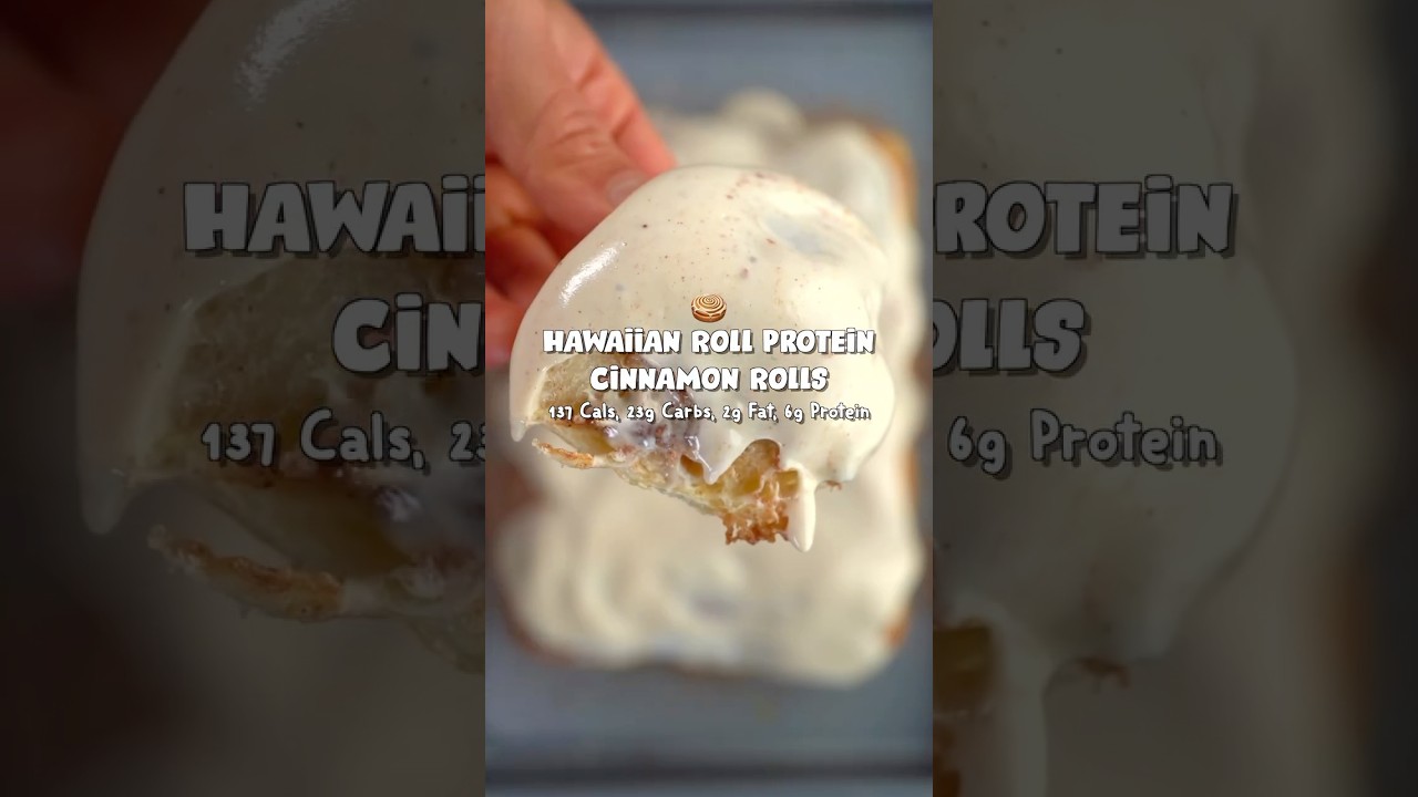 Low Calorie Protein Cinnamon Rolls 🔥
