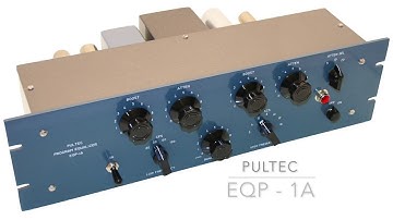 Logic Vintage EQ collection - What are they? - Tube EQ - Pultec EQP-1A
