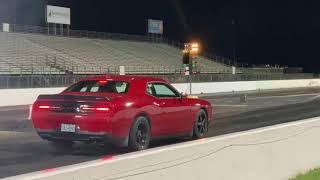 Hellcat 10.16 at 135.  Stock boost, 93 octane.