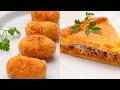 Croquetas de queso manchego - Empanada de parrochas - Cocina Abierta de Karlos Arguiñano