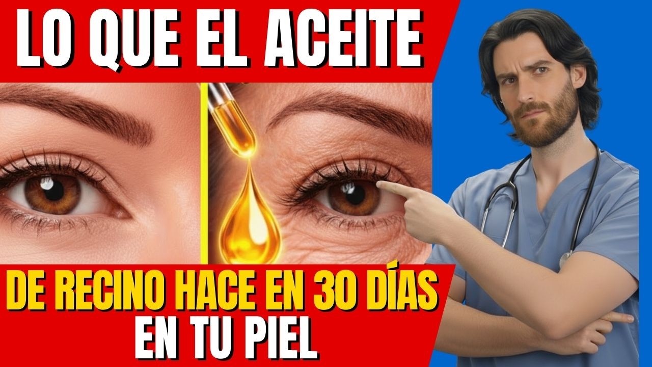 Lo que le Pasa a tu Piel Madura Después de 30 Días Usando Aceite de Ricino