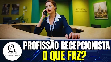 O que faz uma recepcionista de um restaurante?