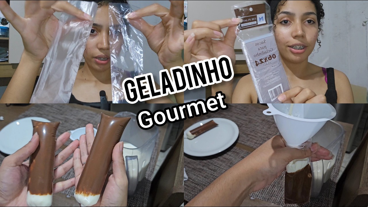 Testando diferentes BASES de GELADINHO GOURMET  - base de liquidificador | + dicas