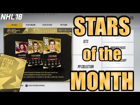 nhl stars of the month