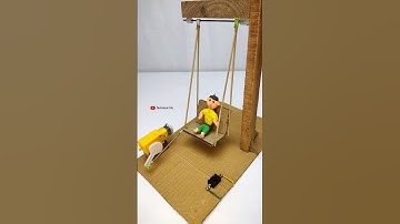 Automatic Electric Swing • Dc Motor | #dcmotor #youtubeshorts #dcmotorproject #swing