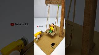 Automatic Electric Swing • Dc Motor | #dcmotor #youtubeshorts #dcmotorproject #swing