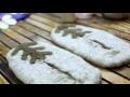 TUMAR: Wet-felting process of making slippers