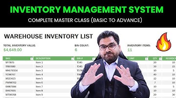 Inventory Management System | Complete Master Class | Basic to Advance