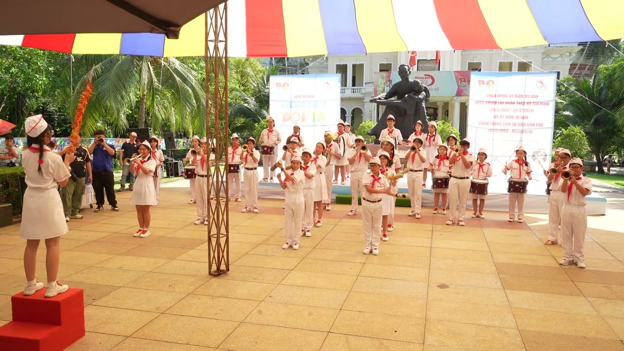 THCS Bạch Đằng Quận 3 - Liên hoan Tiếng kèn Đội ta cấp TP năm 2024