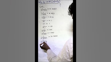 WHY ONE DIVIDE BY ZERO GETS INFINITE VALUE #infinity  #maths #education #science #amazing #enjoy