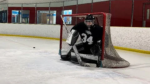 Hockey Goalie Training : Demko RVH Seals & Hinges + Bumps