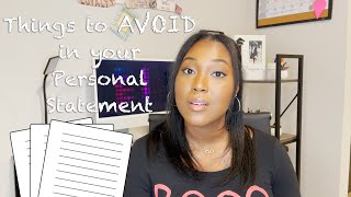 Things to AVOID when writing your Personal Statement | Clinical Psychology