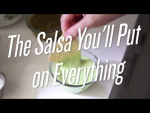 The Secret to Austin's Essential Green Salsa Isn't What You'd Think