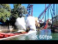 Busch Gardens Tampa at Christmas, ride POVs, animals, lights, 4K 60fps with HyperSmooth