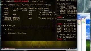 Metasploit Pentest Lab - MS08-067 against WinXP SP3