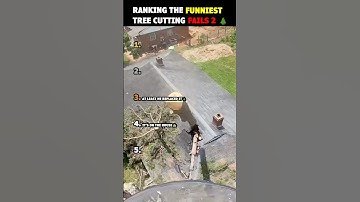 Ranking the funniest tree cutting fails! 🌳