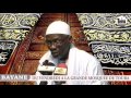 Bayan du Vendredi 23 septembre 2016 à la Grande Mosquée de Touba