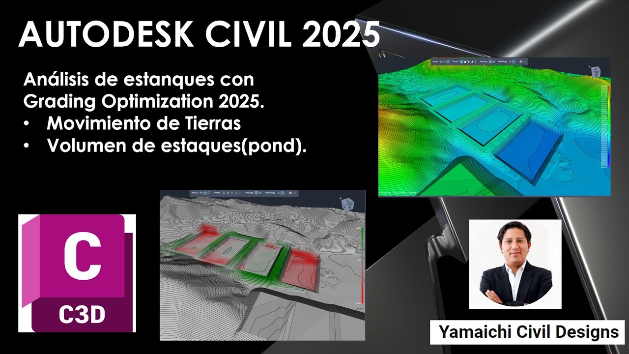 AUTODESK CIVIL 2025 Grading Optimization 2025 - YouTube