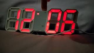 3D LED Clock (With Reset) - How to adjust the brightness. screenshot 3