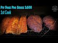 Pit Boss 1600 | Brisket | Baby Back Ribs | First Cook