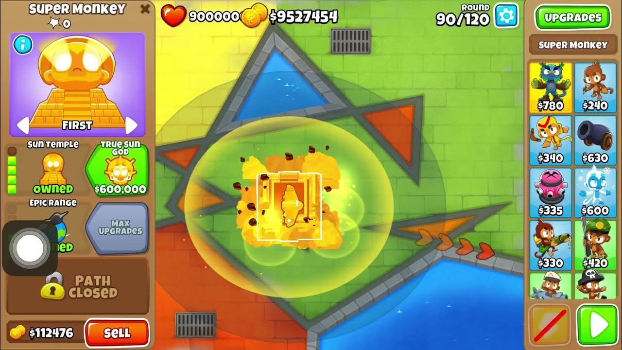 How To Get Dark Sun God Btd6 How to get a vengeful sun god temple btd6 - YouTube