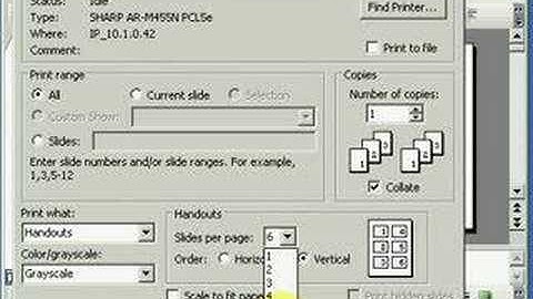 Microsoft PowerPoint 2003 Handouts