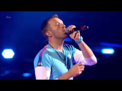 Coldplay feat The Chainsmokers live at the Brits 2017 HD - Something Just Like This