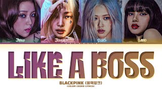 BLACKPINK 'Like A BOSS' Lyrics (Color Coded Lyrics) | AI ORIGINAL SONG Resimi