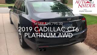 2019 Cadillac CT6 w\/Hand-built, Blackwing Engine - 500+ HP and sub 4.0 seconds 0-60