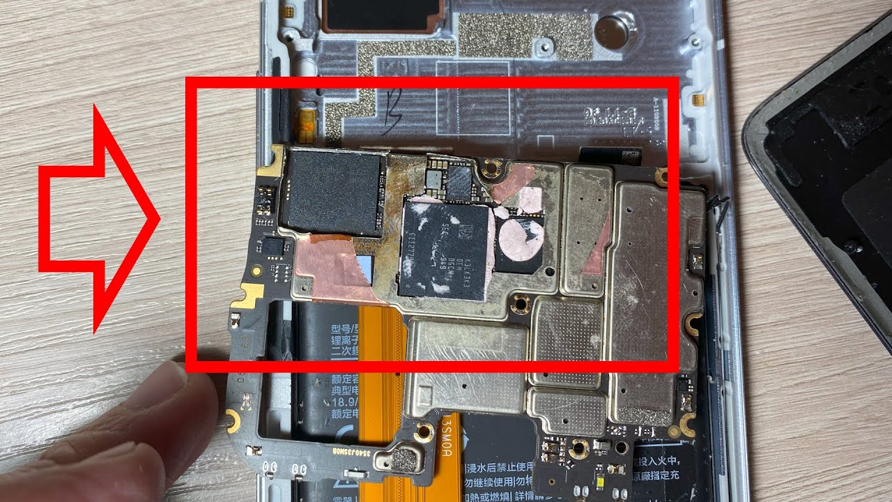 I disassemble a refurbished Xiaomi Mi 10T to show why it doesn't