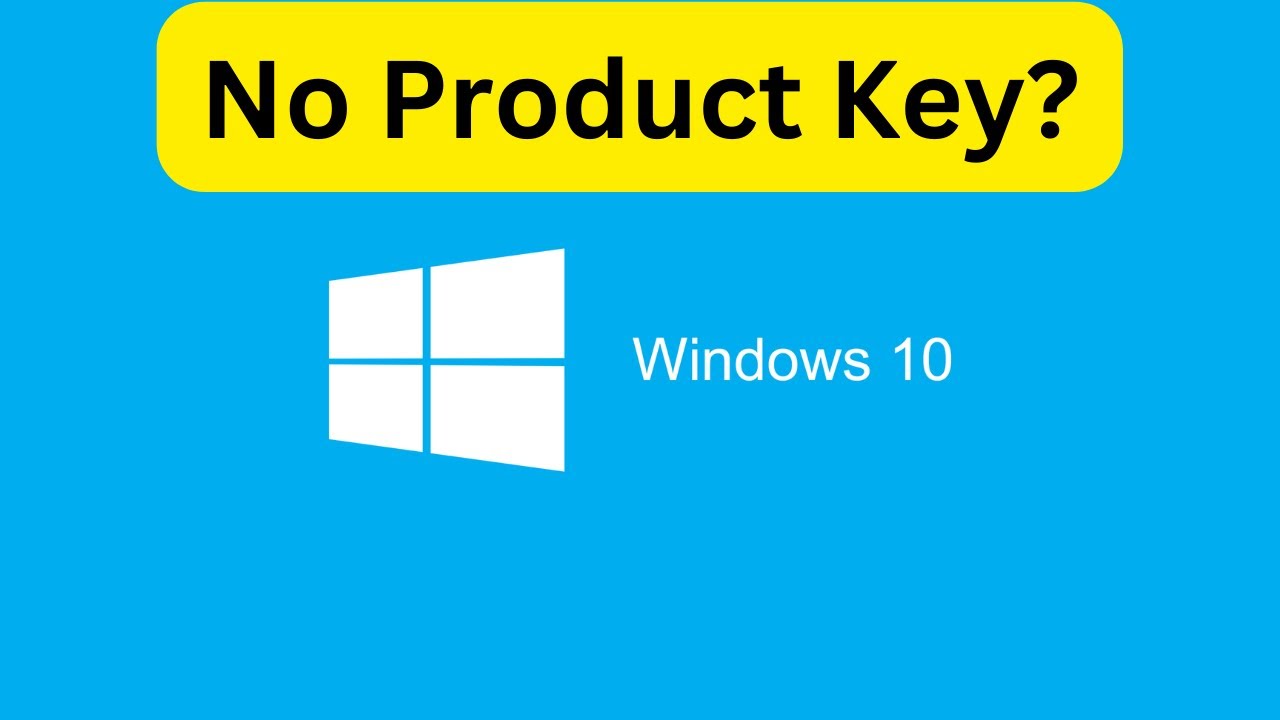 How To Activate Windows 10 Without A Product Key Youtube