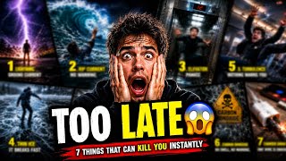 7 Things That Can Kill You Instantly 😱 #facts #sciencefacts #viralvideo #survival #youtubevideo
