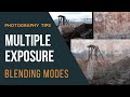 What are multiple exposure blending modes