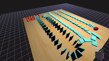 Physics Simulation using Iyan3d iOS app #2